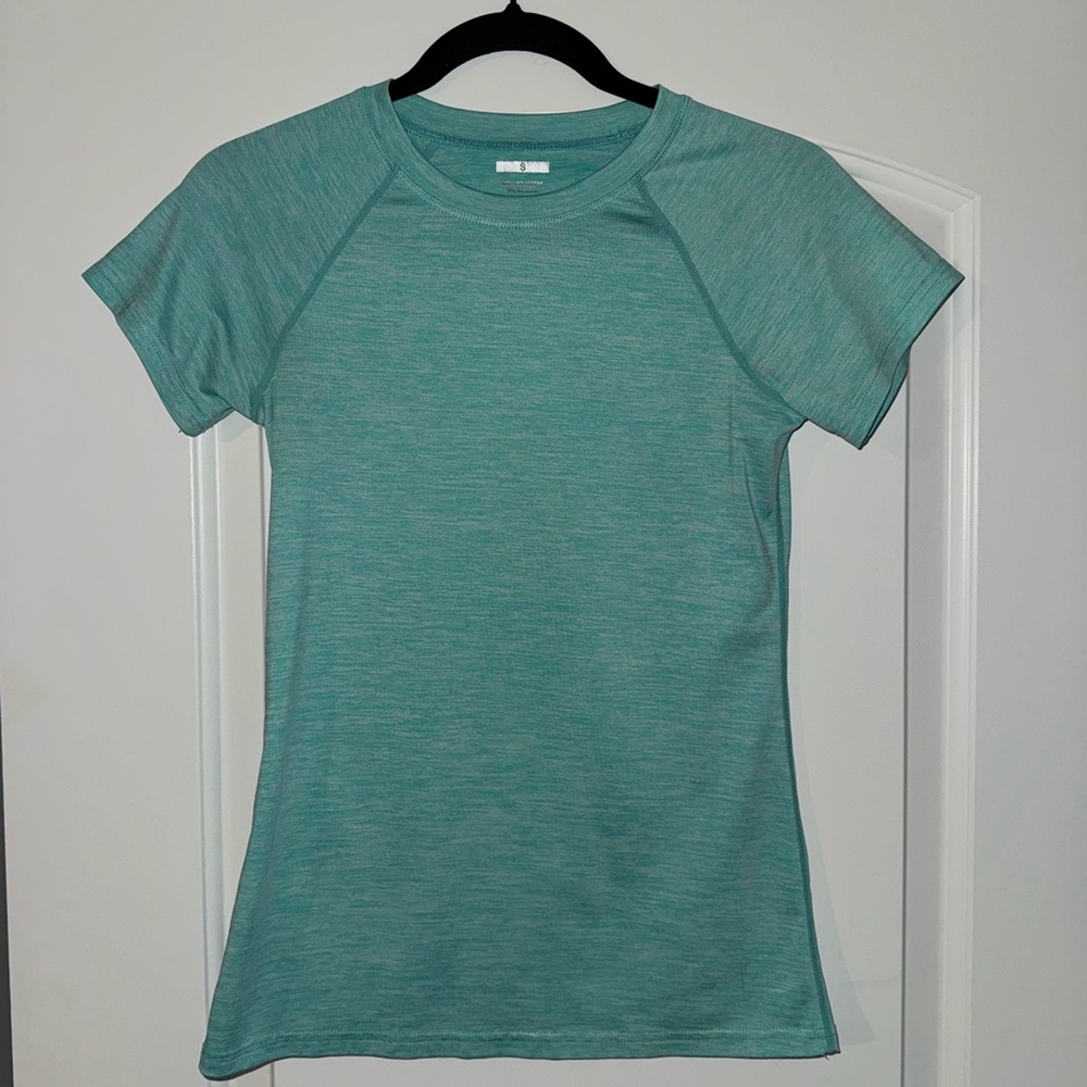 NVGTN Women's Teal Short Sleeve Top